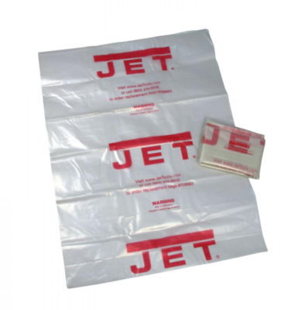 CB-5:CLEAR PLSTC 14DIA COLLCTN BAGS (5)