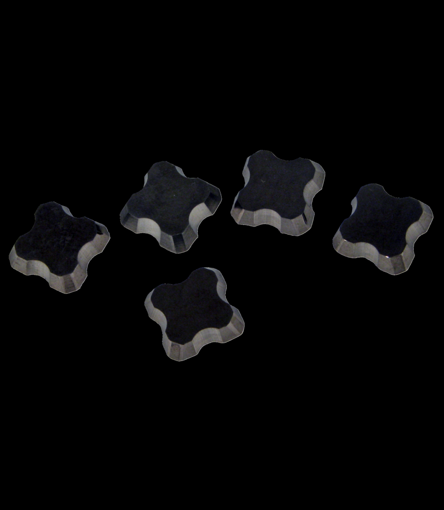 R3 5PC CARBIDE INSERTS FOR ROUND BEVEL