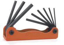 Allen 56638G - 9PC HI VIS FOLDUP HEX KEYSAE