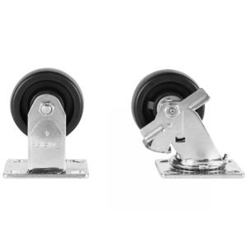 4in Caster Set with Brakes