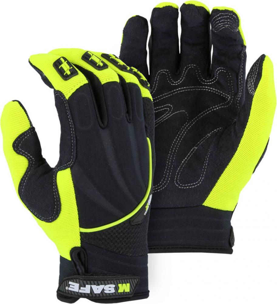 Mechanics Glove with Finger Guards & Touch Screen