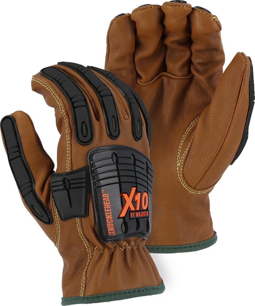 Cut-less with KevlarÂ® Goatskin Driver with Impact Protection