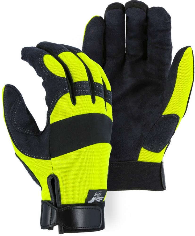 Armor Skinâ„¢ Mechanics Glove with Hi-Viz Knit Back