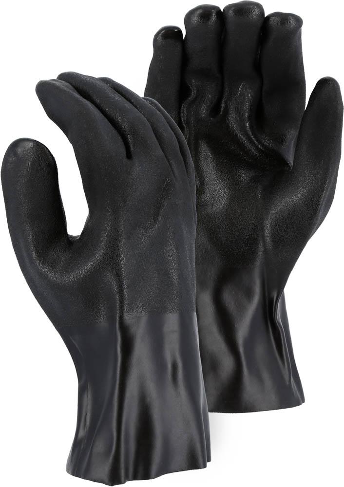 PVC Double Dipped 12â€ Glove with Sand Finish