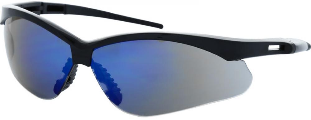 Wrecker Safety Glasses, Blue Mirror