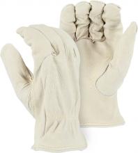 Majestic Glove 1510PK/ 7 - Heavy Duty Kevlar Sewn Pigskin Drivers Glove