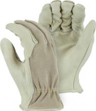 Majestic Glove 1551/ 8 - Combination Cowhide Drivers Glove