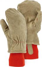 Majestic Glove 1636/ 8 - Winter Lined Leather Freezer Mitten w/ Thick Insulation