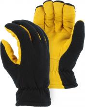 Majestic Glove 1664/ 7 - Winter Lined Deerskin Drivers Glove