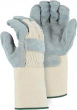 Majestic Glove 1801/ 8 - Pit Bull Heavy Duty Leather Palm Cowhide Work Glove