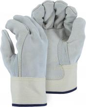 Majestic Glove 1831/ 8 - Heavy Duty Two-Ply Cowhide Leather Palm Glove