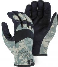 Majestic Glove 2136C1/ 7 - Mechanics Glove with Digital Camo Knit Back