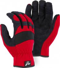 Majestic Glove 2136R/11 - Armor Skinâ„¢ Mechanics Glove with Knit Back