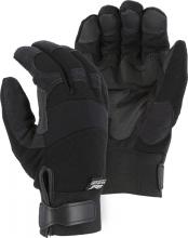 Majestic Glove 2139BKH/ 7 - Winter Lined Mechanics Glove with PVC Double Palm