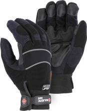 Majestic Glove 2145BKH/ 7 - Winter Lined Mechanics Glove with Knit Back