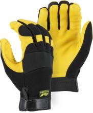 Majestic Glove 2150/ 3 - Golden Eagle Mechanics Glove with Deerskin Palm