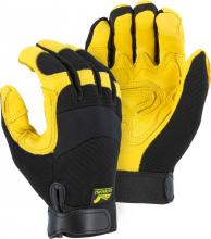 Majestic Glove 2150DP/ 7 - Mechanics Glove with Grain Deerskin Patched Palm