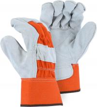 Majestic Glove 2501CDP/ 9 - Split Cowhide Leather Palm w Double Palm