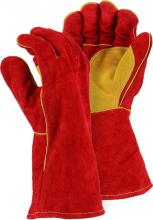 Majestic Glove 2514AS - Leather Welders Glove with Reinforced Thumb Strap