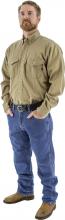 Majestic Glove 95710K/X1 - BlazeTEXÂ® FR Deluxe Button Down Work Shirt