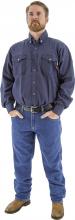 Majestic Glove 95710N/L - BlazeTEXÂ® FR Deluxe Button Down Work Shirt